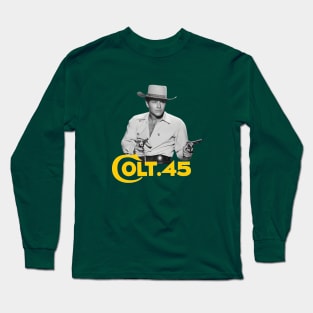 Colt 45 - Christopher Colt - 50/60s Tv Western Long Sleeve T-Shirt